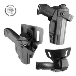 IWO HEST KABURA do Walther P-99          BLACK-HARRIER (SSS2007) prawa / czarna / Kydex