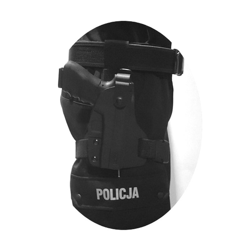 IWO HEST KABURA do Walther P-99          GOLDEN-EAGLE (SSS2007P) prawa / czarna / Kydex