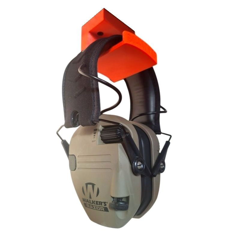 BULLETMAG HEADPHONE HOLDER / suspended magnet / orange