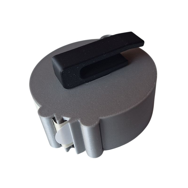 BULLETMAG PUDEŁKO NA ZAKLEJKI 15/16/19   mm / srebrne + ZAKLEJKI białe 1000 sztuk