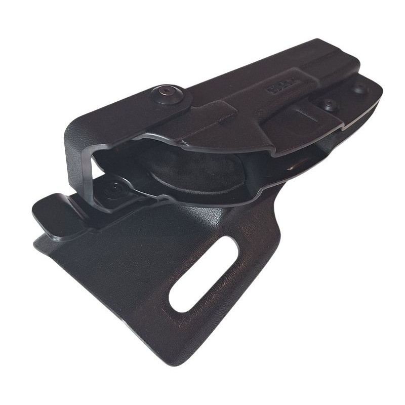 IWO HEST KABURA do Glock 17/19           BLACK-HARRIER (SSS2007) prawa / czarna / Kydex