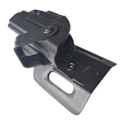 IWO HEST POUZDRO pro Walther P-99          BLACK-HARRIER (SSS2007) pravé / černé / Kydex