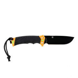 GANZO nóż bushcraft (G8012V2-OR)         z krzesiwem