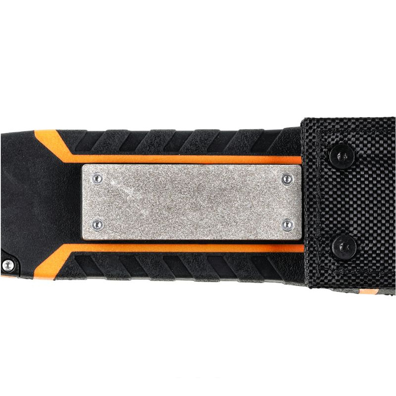 GANZO nóż bushcraft (G8012V2-OR)         z krzesiwem