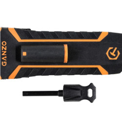 GANZO nóż bushcraft (G8012V2-OR)         z krzesiwem
