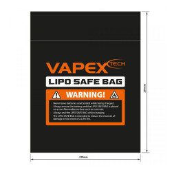 TORBA DO ŁADOWANIA LI-PO - B 230*295 mm  VAPEX (BAG-B)