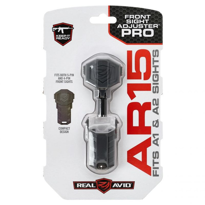 REAL AVID Front Sight Adjuster Pro klíč pro nastavení mušky - AR-15 A1 / A2 (AVARFSAPRO)
