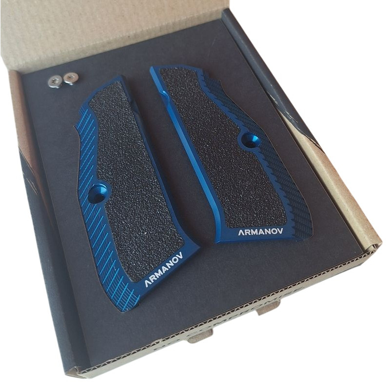 ARMANOV MaXXXGrip for CZ Shadow 2 / SP01 / Medium / Blue (+2MMPGCZ1-BU)