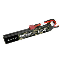 ASG LiPo  7,4V/1300 mAh 25C DEAN-T /     GENS ACE (GEA13002S25D2)