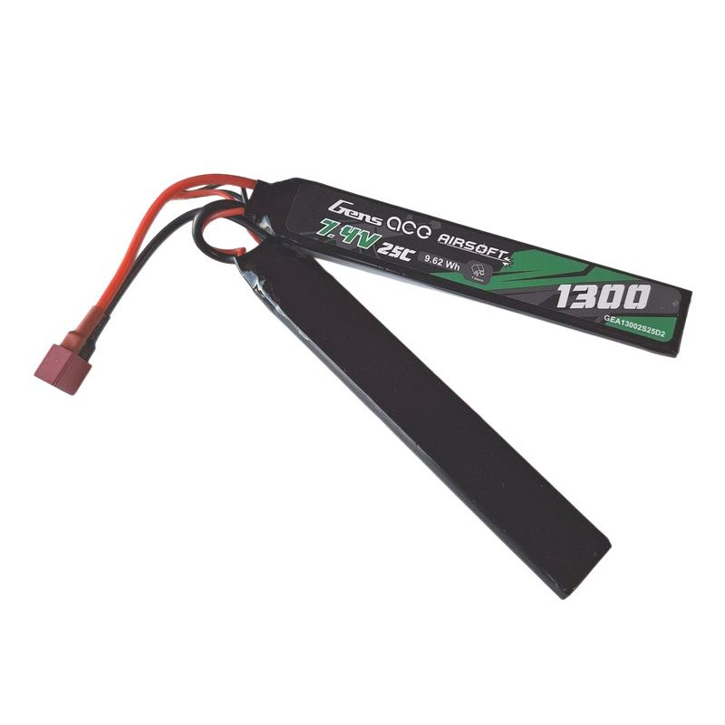 ASG LiPo  7,4V/1300 mAh 25C DEAN-T /     GENS ACE (GEA13002S25D2)