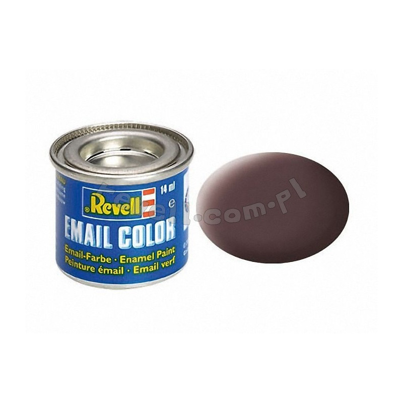 REVELL PAINT 32184 LEATHER BROWN, MATTE RAL 8027