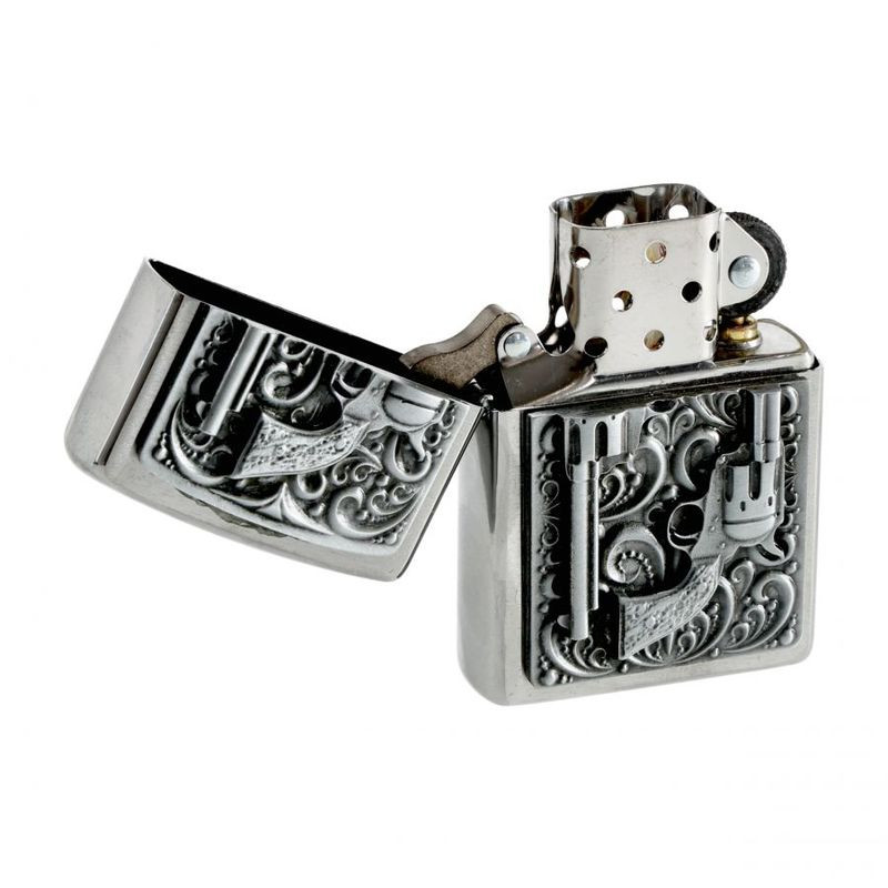 ZIPPO Benzínový zapalovač „REVOLVERY“