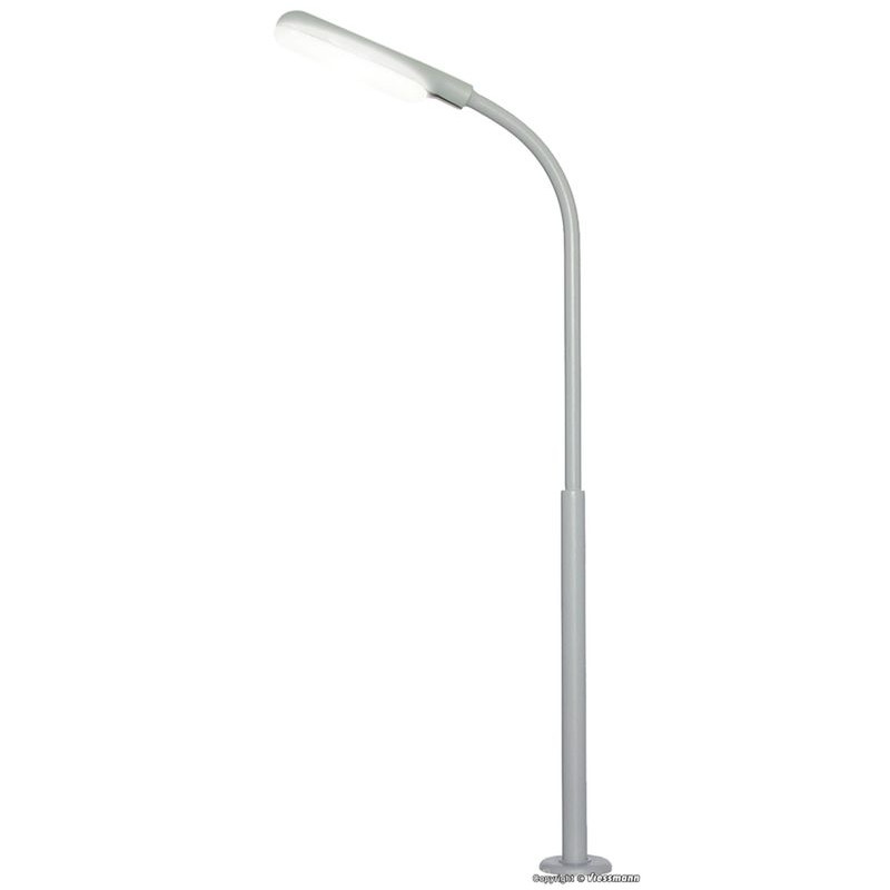 VIESSMANN 6090 H0 LED pouliční lampa bílá - výška 100 mm