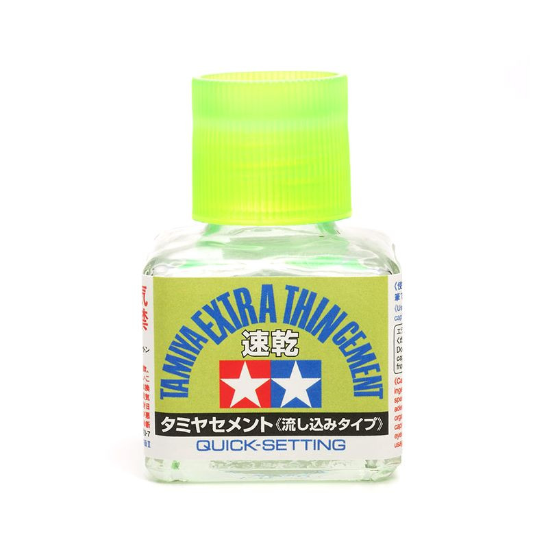 TAMIYA GLUE EXTRA THIN QUICK SET 87182 40 ML