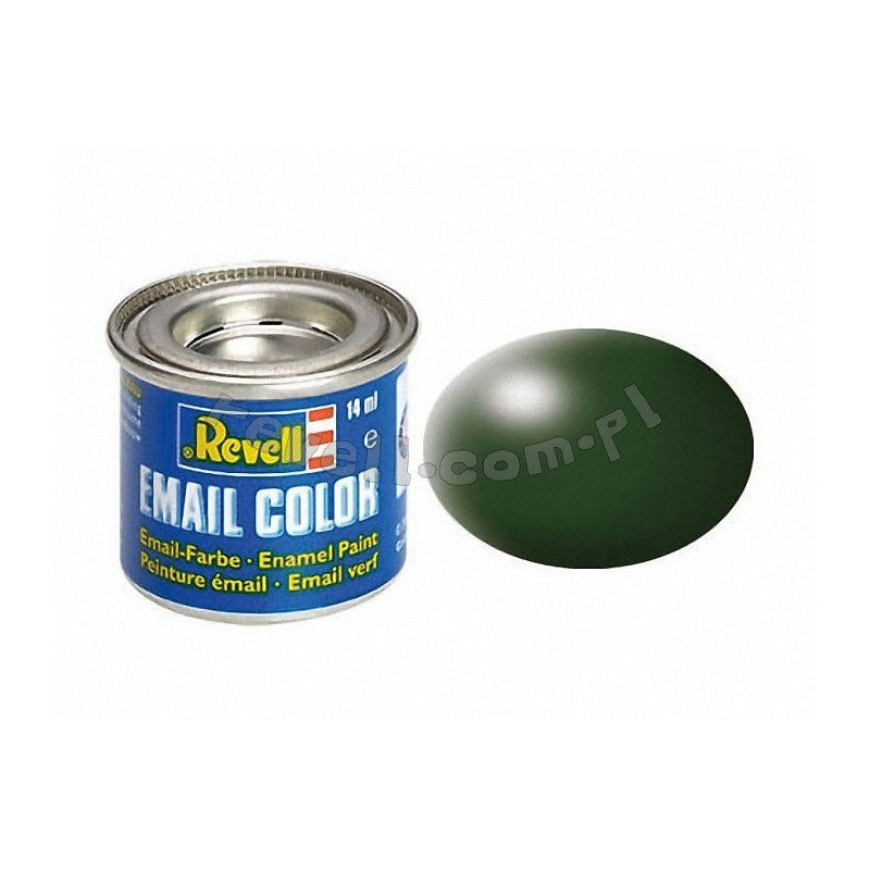 REVELL PAINT 32363 DARK GREEN, SILK RAL 6020