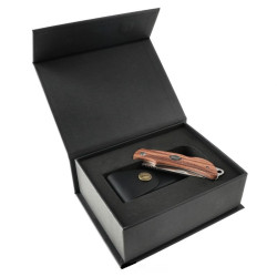 EKA nóż składany myśliwski SWEDE 8 wood  SWEDEN