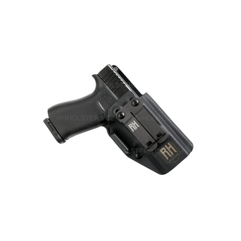 RH HOLSTERS Kabura IWB Sharky CZ P-09 C  NOCTURNE / right - wewnętrzna / monoblock / black KYDEX