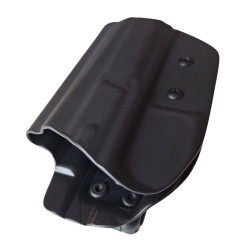 RH HOLSTERS Kabura OWB Sport CZ P-09 F   NOCTURNE / right - Tek-lok / 2 mm / black KYDEX