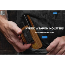 RH HOLSTERS IWB Sharky CZ P-09 C NOCTURNE holster / right - internal / monoblock / black