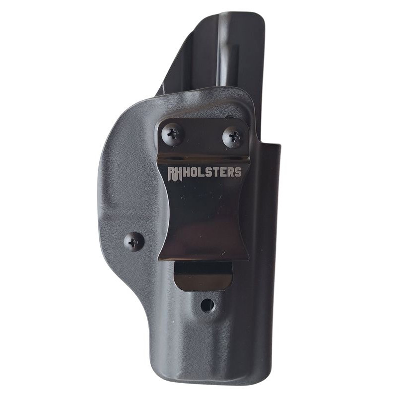 RH HOLSTERS Kabura IWB Classics CZ P-09  F NOCTURNE / right - wewnętrzna / full sweatguard / flushclip 40 mm / black KYDEX