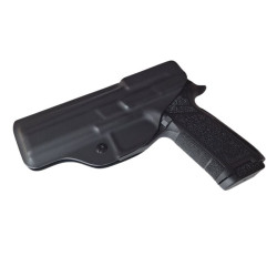 RH HOLSTERS Kabura IWB Classics CZ P-09  F NOCTURNE / right - wewnętrzna / full sweatguard / flushclip 40 mm / black KYDEX