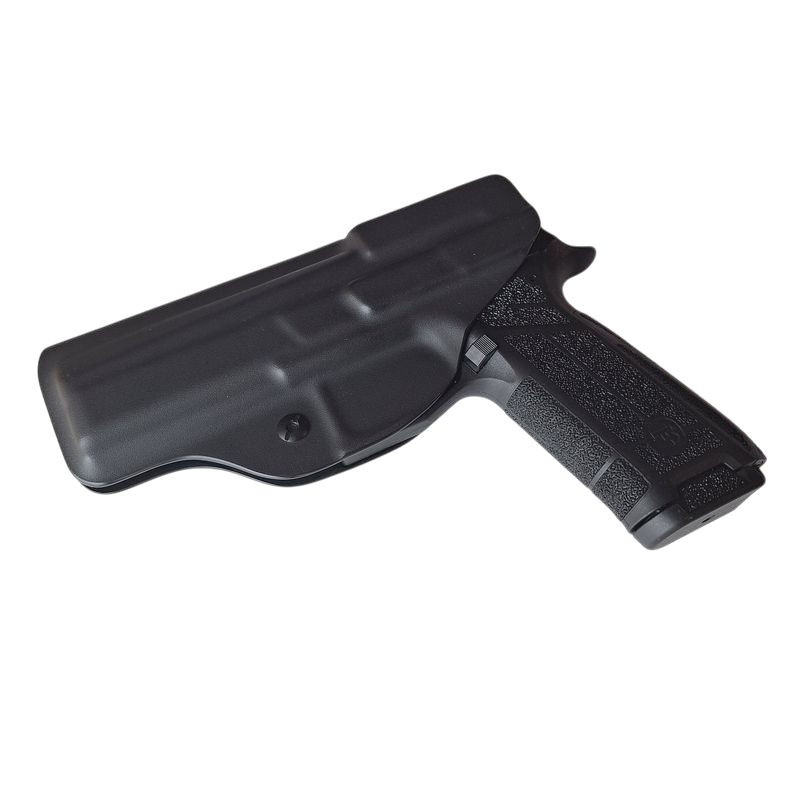 RH HOLSTERS Kabura IWB Classics CZ P-09  F NOCTURNE / right - wewnętrzna / full sweatguard / flushclip 40 mm / black KYDEX