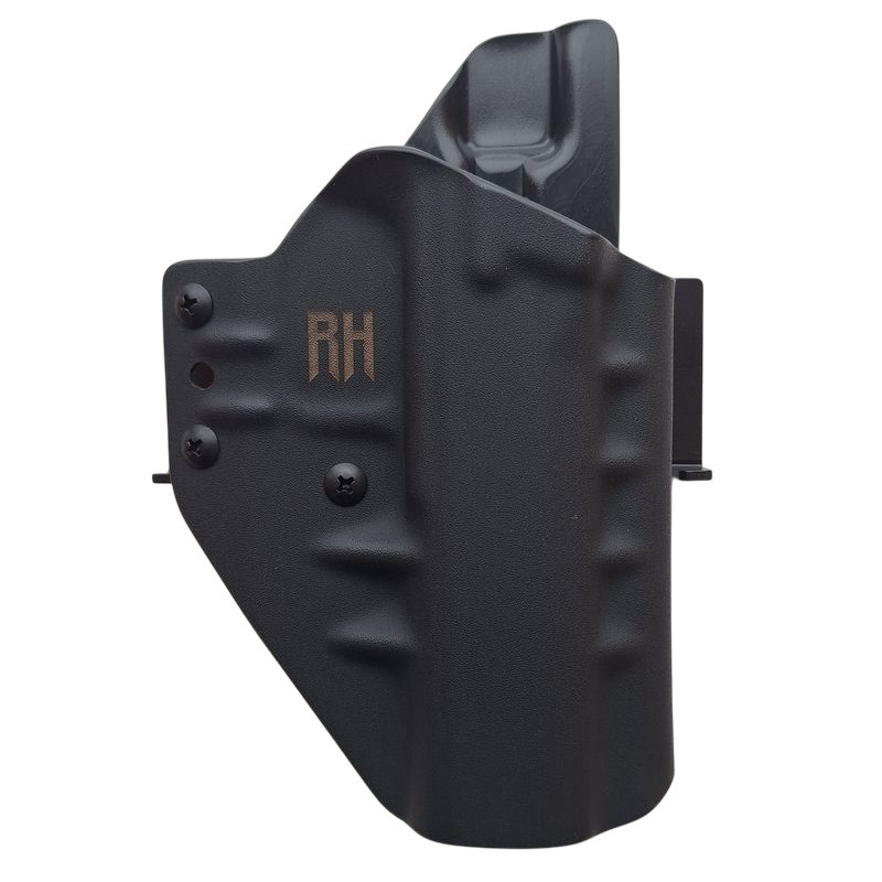 RH HOLSTERS Kabura OWB Frogy CZ Shadow   2 / right - 1/2 sweatguard / speedloops 40 mm / black KYDEX