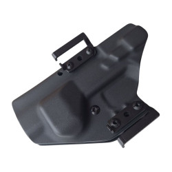 RH HOLSTERS Kabura OWB Frogy CZ Shadow   2 / right - 1/2 sweatguard / speedloops 40 mm / black KYDEX