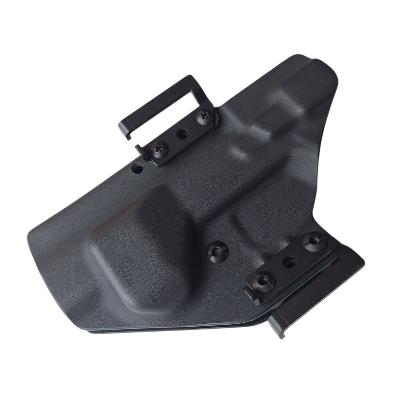 RH HOLSTERS Kabura OWB Frogy CZ Shadow   2 / right - 1/2 sweatguard / speedloops 40 mm / black KYDEX