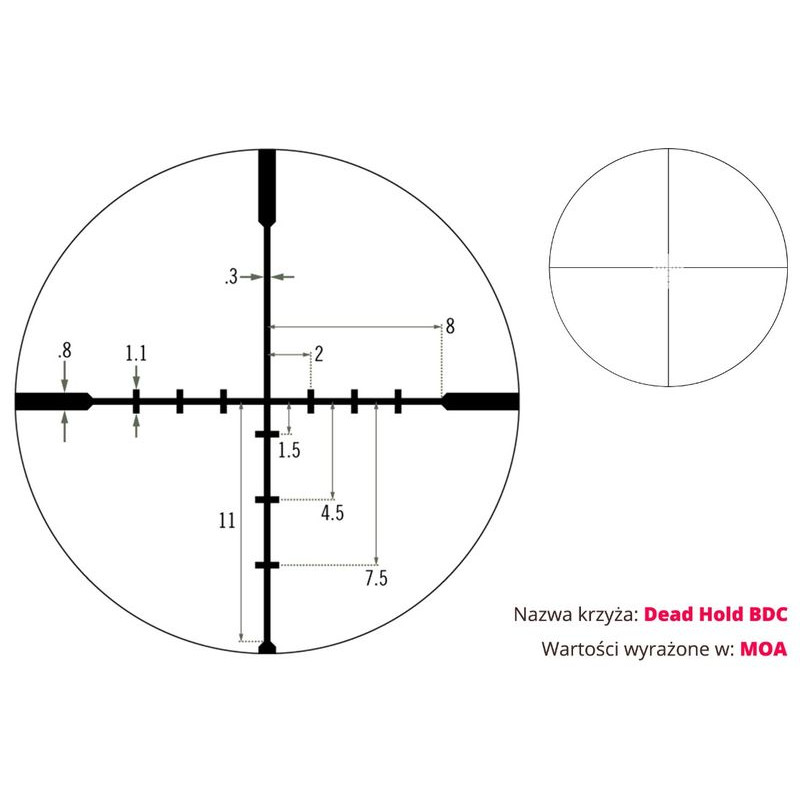 VORTEX Luneta celownicza CROSSFIRE II    4-12x40 1" (CF2-31019)