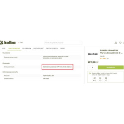 VORTEX Luneta celownicza CROSSFIRE II    4-12x40 1" (CF2-31019)