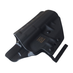 RH HOLSTERS Kabura OWB Frogy CZ P-09 /   right - 1/2 sweatguard / speedloops 40 mm / black KYDEX