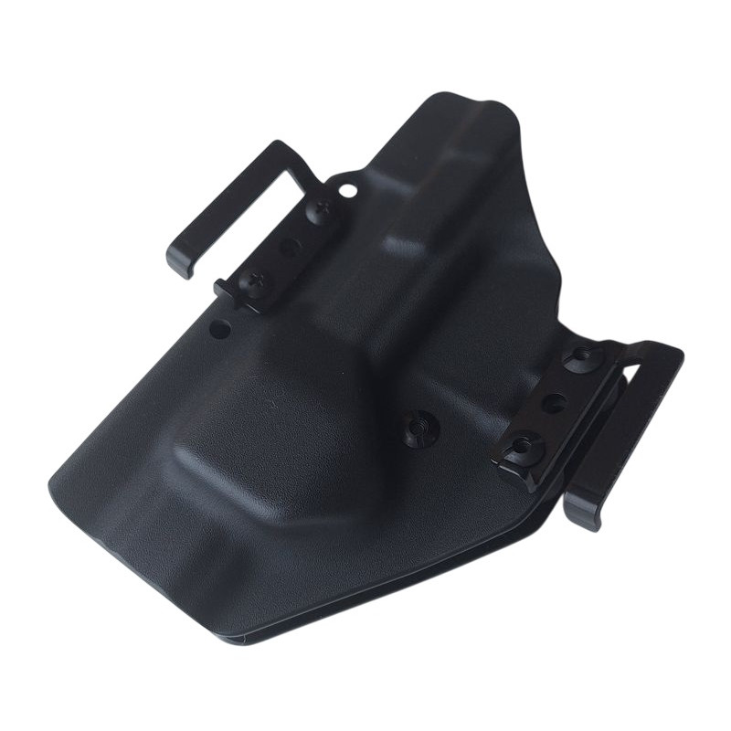 RH HOLSTERS Kabura OWB Frogy CZ P-09 /   right - 1/2 sweatguard / speedloops 40 mm / black KYDEX