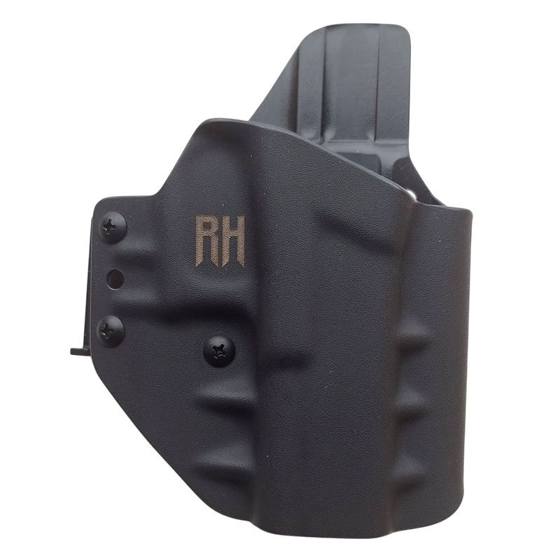 RH HOLSTERS Kabura OWB Frogy GLOCK       G19/23/32 / right - 1/2 sweatguard / speedloops 40 mm / black KYDEX