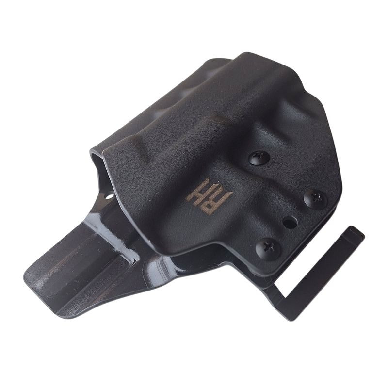 RH HOLSTERS Kabura OWB Frogy GLOCK       G19/23/32 / right - 1/2 sweatguard / speedloops 40 mm / black KYDEX