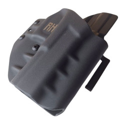 RH HOLSTERS Kabura OWB Frogy GLOCK       G19/23/32 / right - 1/2 sweatguard / speedloops 40 mm / black KYDEX