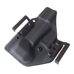 RH HOLSTERS Kabura OWB Frogy GLOCK       G19/23/32 / right - 1/2 sweatguard / speedloops 40 mm / black KYDEX