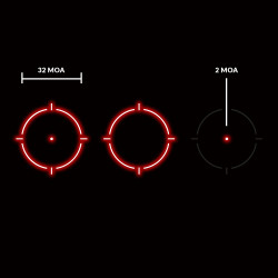 HOLOSUN Kolimátor EPS Carry MRS – Red Dot – solární panel