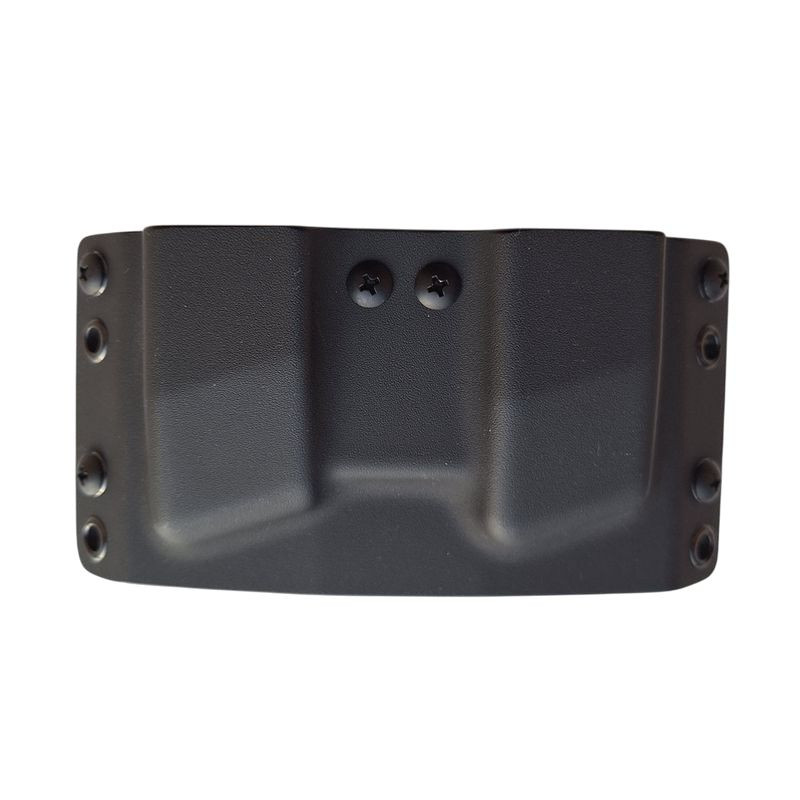 RH HOLSTERS Ładownica OWB x2 GLOCK       17/22/31 / right - without sweatguard / steel loops  40 mm / black KYDEX