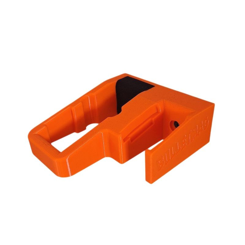BULLETMAG SHORT RIFLE HOLDER (with flashlight and collimator) x1 + 1 x 9mm MAGAZINE / orange / on magnet