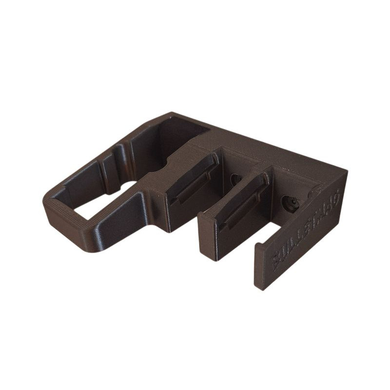 BULLETMAG SHORT-GUN HOLDER (with flashlight and collimator) x1 + 2 x 9mm MAGAZINE / black / for magnet