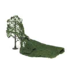 WOODLAND F53 LETTERS - tmavě zelená (SÁČEK 585 cm2)