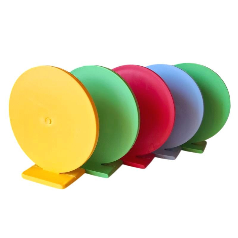 MTS Poly Plate 150 HARD / 5 pieces - set / ORANGE FLUO / polymer plates