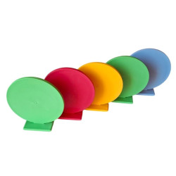 MTS Poly Plate 150 HARD / 5 ks - sada / ORANGE FLUO / polymerové desky