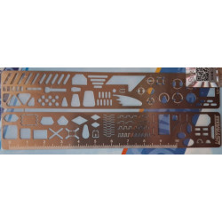 U-STAR UA-90035 PHOTO ETHING PART - stencils