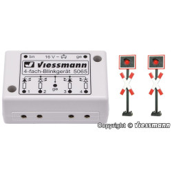 VIESSMANN 5060 H0 St. Andrew's crosses with lighting ( 2 pieces )