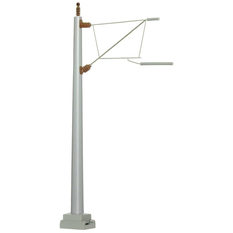 VIESSMANN 4108 H0 Maszt betonowy 98 mm   / z krótkim wysięgnikiem