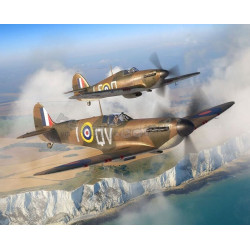 REVELL 1/144 SPITFIRE Mk.Ia & HURRICANE  Mk.I (03771)
