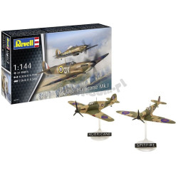 REVELL 1/144 SPITFIRE Mk.Ia & HURRICANE  Mk.I (03771)