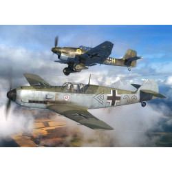 REVELL 1/144 MESSERSCHMITT BF109E & JUNKERS JU87B ST (03770)
